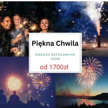 Piękna Chwila Pokaz Fajerwerków | Pokaz sztucznych ogni Kraków, małopolskie