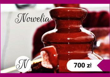 Nowelia - Fontanna czekoladowa - Wyjątkowe atrakcje weselne, Czekoladowa fontanna Nekla