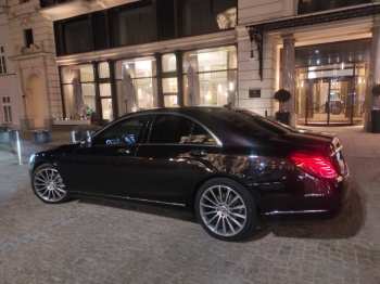 Ekskluzywny Mercedes klasy S | Auto do ślubu Warszawa, mazowieckie