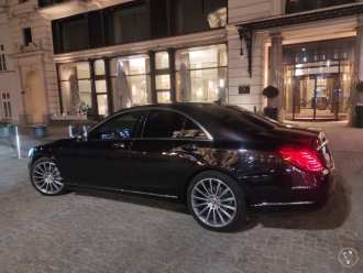 Ekskluzywny Mercedes klasy S,  Warszawa
