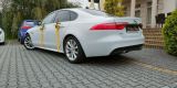 Perłowy Jaguar XF do podróży ślubnej | Auto do ślubu Sułoszowa, małopolskie - zdjęcie 5