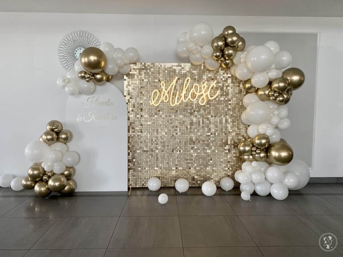 Dekoracje balonowe ścianki balonowe napisy led balony z helem | Dekoracje ślubne Kazimierza Wielka, świętokrzyskie - zdjęcie 1