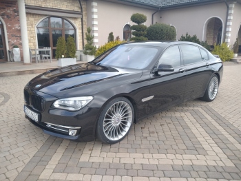 BMW 750 long Alpina, Samochód, auto do ślubu, limuzyna Wieruszów