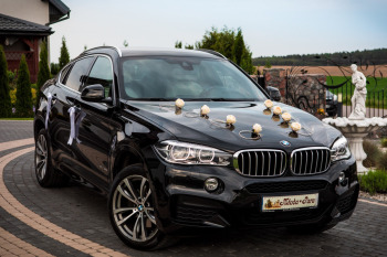 Czarne BMW X6 Pakiet M | Auto do ślubu Olsztyn, warmińsko-mazurskie