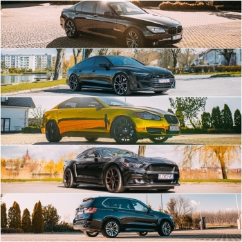 Auto do Ślubu Złoty Jaguar,Mustang,Audi,BMW, Samochód, auto do ślubu, limuzyna Wolin