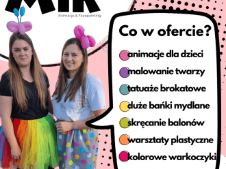 Fik-Mik! Animacje & Face painting | Animator dla dzieci Myślenice, małopolskie