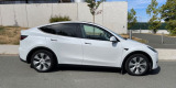 Tesla Model Y (białe wnętrze) - samochód do ślubu z kierowcą | Auto do ślubu Kraków, małopolskie - zdjęcie 2