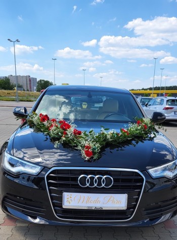 Audi A6 Auto do ślubu Samochód na ślub na wesele Limuzyna BMW 5, Samochód, auto do ślubu, limuzyna Trzciel
