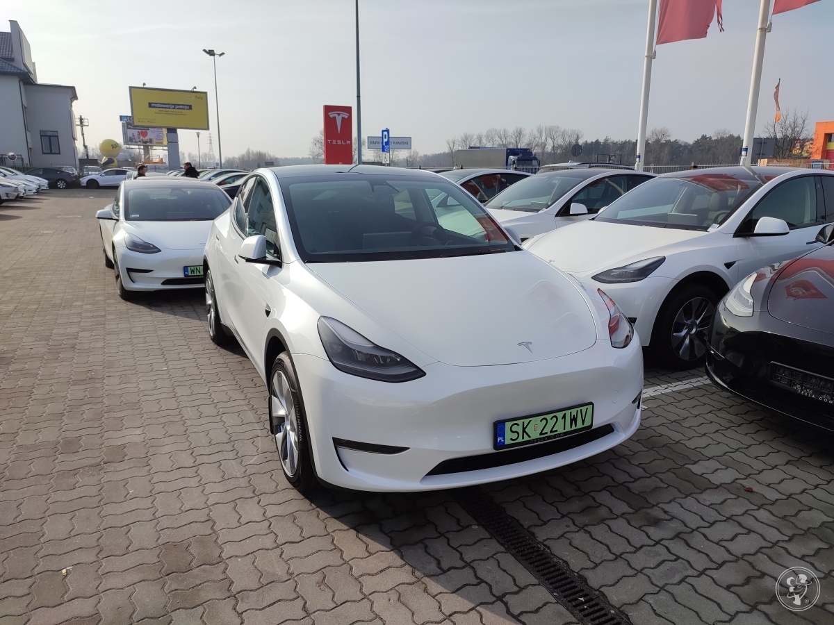 Tesla Y do ślubu  | Auto do ślubu Chrzanów, małopolskie - zdjęcie 1