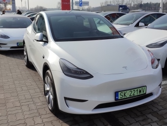 Tesla Y do ślubu  | Auto do ślubu Chrzanów, małopolskie