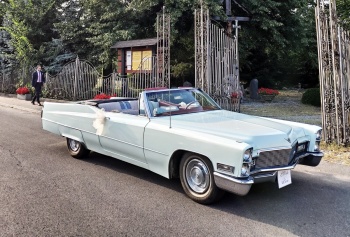Cadillac De Ville lata 60 | Auto do ślubu Sieradz, łódzkie