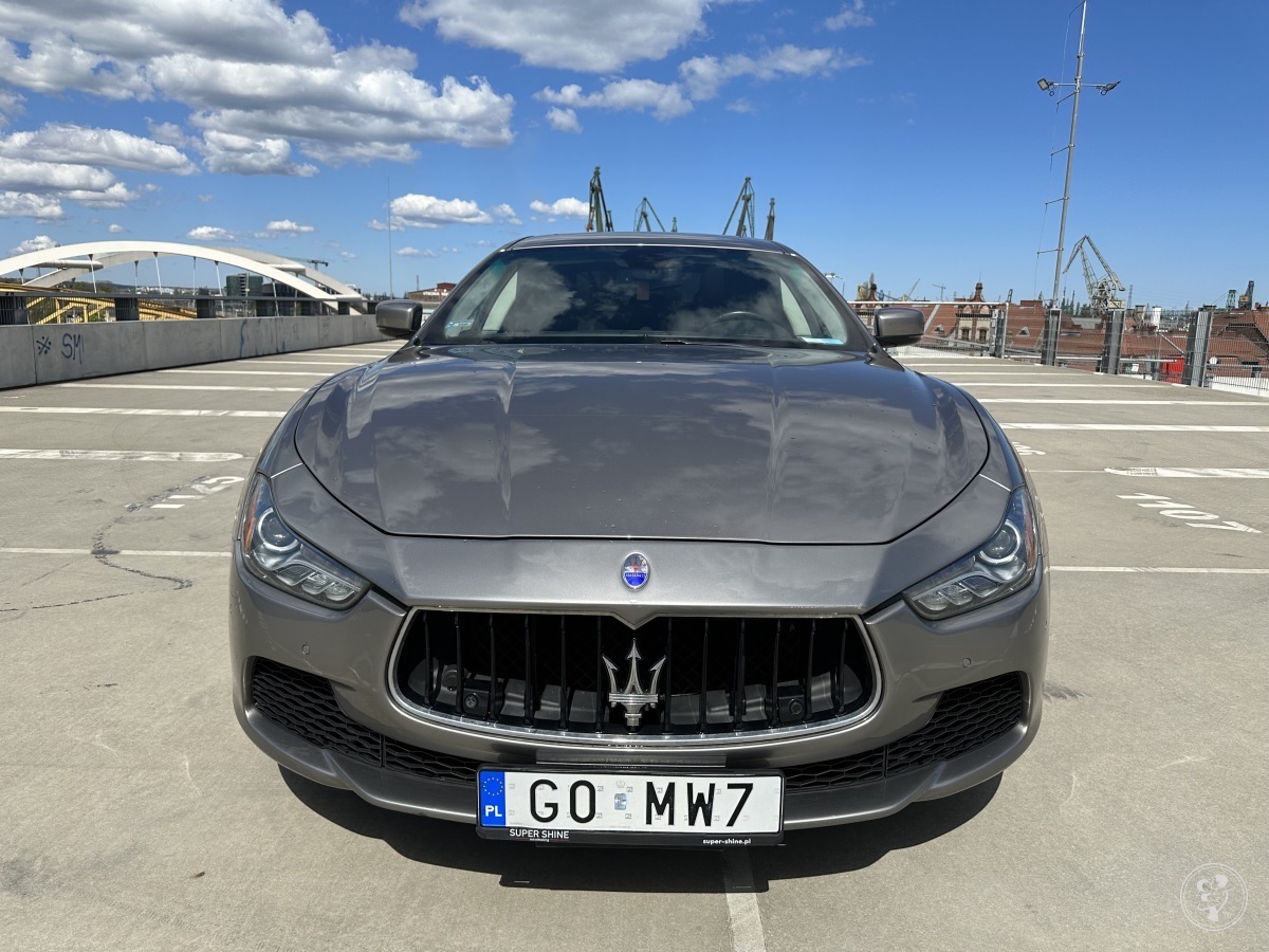 Auto do ślubu na wesele wynajem samochodu Maserati | Auto do ślubu Gdańsk, pomorskie - zdjęcie 1
