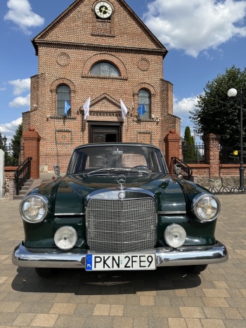 Mercedes-Benz W110 z 1964 roku | Auto do ślubu Konin, wielkopolskie