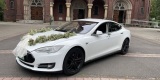 Biała Tesla model S | Auto do ślubu Katowice, śląskie - zdjęcie 2