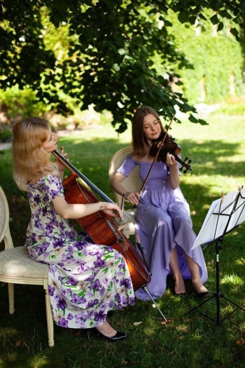 Oprawa muzyczna ślubu - skrzypce i wiolonczela, Oprawa muzyczna ślubu Wąsosz