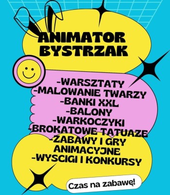 Animacja Dla Dzieci podczas Wesel, Komunii i Urodzin, Animatorzy dla dzieci Szczecin