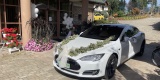 Biała Tesla model S | Auto do ślubu Katowice, śląskie - zdjęcie 4