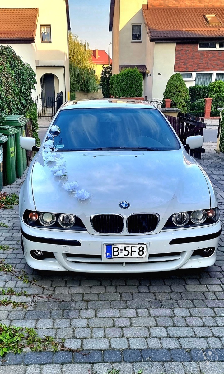 Białe BMW 525i | Auto do ślubu Starogard Gdański, pomorskie - zdjęcie 1