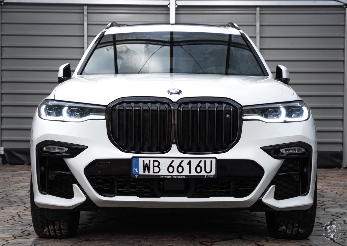 Białe BMW X7 | Auto do ślubu Rybnik, śląskie - zdjęcie 1
