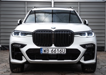 Białe BMW X7 | Auto do ślubu Rybnik, śląskie