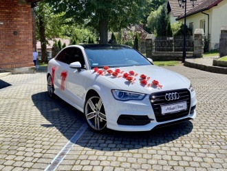 Piękne 300-konne Audi / Duży wybór dekoracji / Odwóz gości /napis LOVE,  Bielsko-Biała