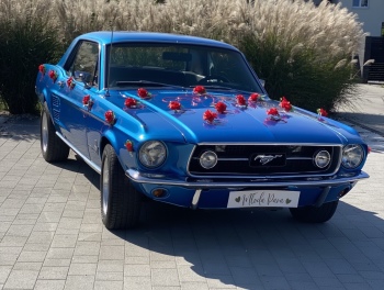 Samochody do ślubu Podkarpacie | Ford Mustang 1967 | Jeep Wrangler | | Auto do ślubu Zaczernie, podkarpackie