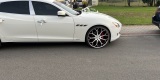 Maserati Quattroporte białe | Auto do ślubu Ostróda, warmińsko-mazurskie - zdjęcie 3