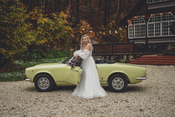 Fiat 124 Spider Premiere ⭐️⭐️⭐️⭐️⭐️ | Auto do ślubu Kryniczno, dolnośląskie