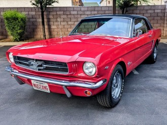 Czerwony Ford Mustang 1965 | Auto do ślubu Jaworzno, śląskie