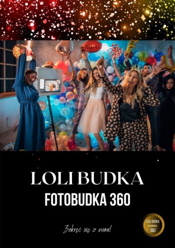 LOLI BUDKA Fotobudka 360 i AUDIO Księga Gości, Fotobudka na wesele Przemyśl