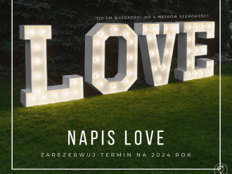Przemysław Spoko Design Napis LOVE | Napis Love Warszawa, mazowieckie