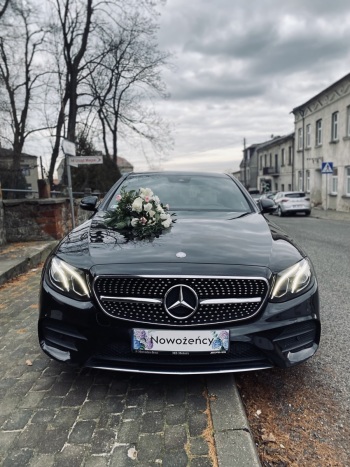 Auto Samochód do ślubu Mercedes E-klasa AMG | Auto do ślubu Łódź, łódzkie