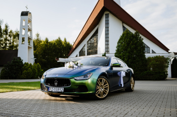 Maserati Ghibli Kameleon 3.0 410 KM | Auto do ślubu Częstochowa, śląskie