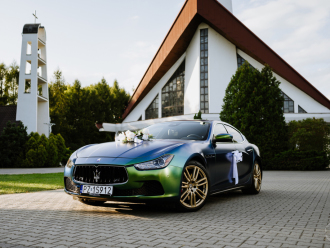 Maserati Ghibli Kameleon 3.0 410 KM | Auto do ślubu Częstochowa, śląskie