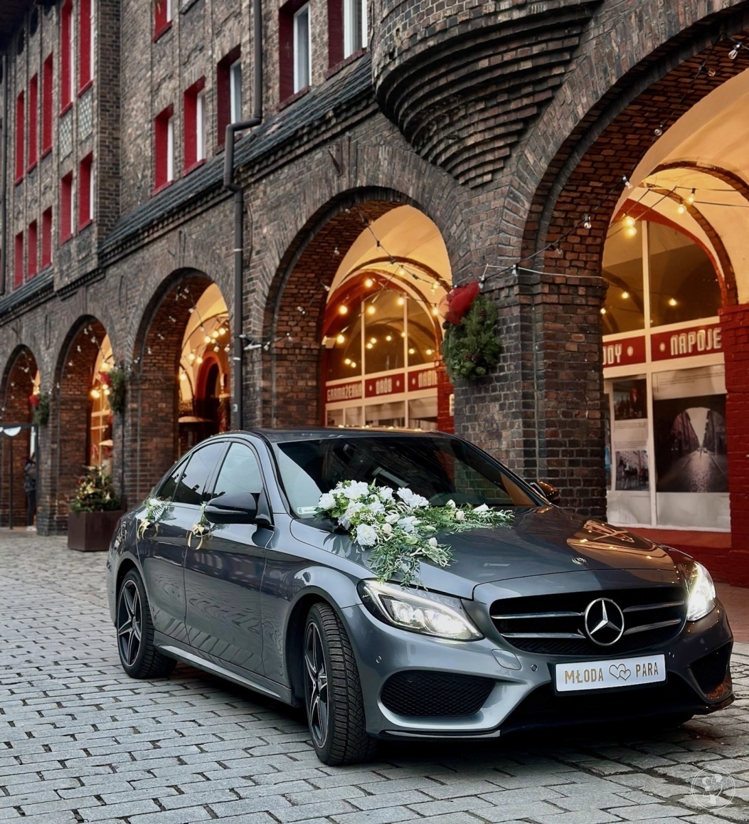 Szary Mercedes Benz | Auto do ślubu Mysłowice, śląskie - zdjęcie 1