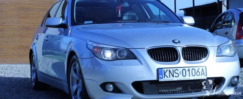 Piękne BMW 530d Kulturalny szofer:) | Auto do ślubu Podegrodzie , małopolskie - zdjęcie 1
