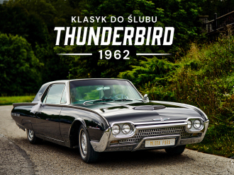 Thunderbird 1962 | Auto do ślubu Kolbuszowa, podkarpackie