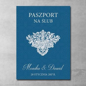 Zaproszenia ślubne Paszport Ślubny - zdjęcie 1