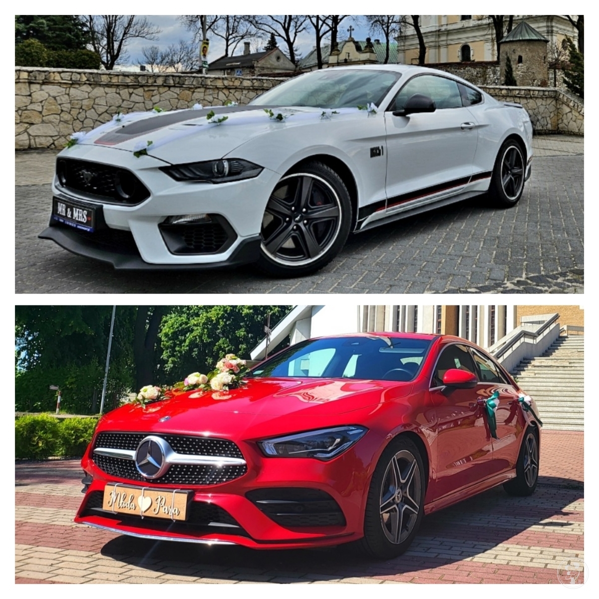 Mustang, Mercedes | Auto do ślubu Częstochowa, śląskie - zdjęcie 1