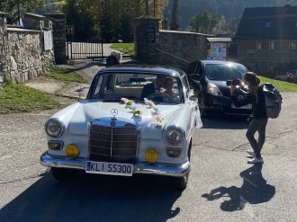 Mercedes W110 65r | Auto do ślubu Limanowa, małopolskie