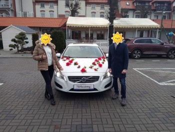 Białe VOLVO S60 2,5 T5 254KM | Auto do ślubu Toruń, kujawsko-pomorskie