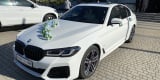 Białe BMW 5 G30 2023r M-pakiet | Auto do ślubu Lublin, lubelskie - zdjęcie 2