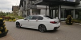 Białe BMW 5 G30 2023r M-pakiet | Auto do ślubu Lublin, lubelskie - zdjęcie 4