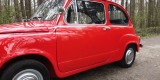 Czerwony Fiat 600D | Auto do ślubu Kraków, małopolskie - zdjęcie 2