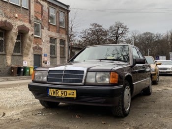 1992 Mercedes-Benz W201 190e | Auto do ślubu Bielany Wrocławskie, dolnośląskie