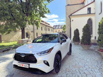 Nowy 2024 Potężny Biały SUV | Auto do ślubu Nowy Sącz, małopolskie