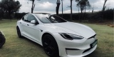 Tesla model X Plaid oraz S LR | Auto do ślubu Warszawa, mazowieckie - zdjęcie 6