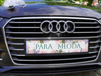 Czarne Audi A7 S-line | Auto do ślubu Łęczyca, łódzkie