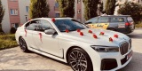Białe BMW serii 7 | Auto do ślubu Gdańsk, pomorskie - zdjęcie 4