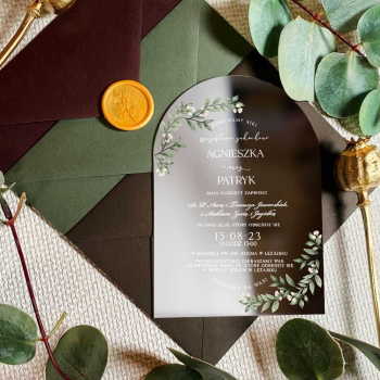 Lustrzane zaproszenia ślubne- srebrne 176 - zdjęcie 1